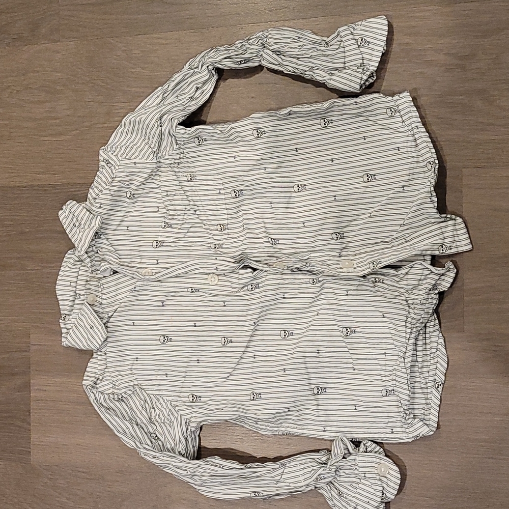 Children's Place Skull Shirt Size 4